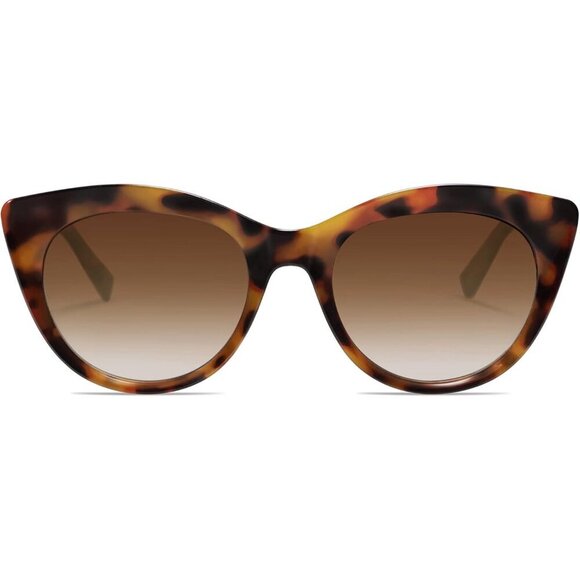 Polarized Cat Eye Sunglasses Women UV400 Tortoise Frame Fashion Accessories main image 6